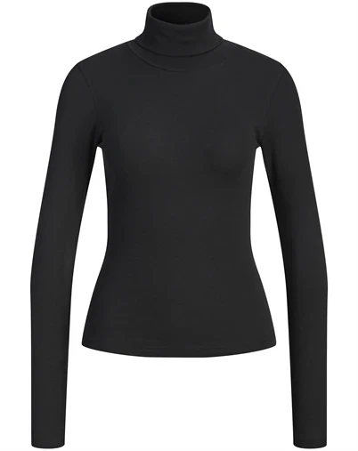 JJXX - JXStar LS High Neck T-Shirt - Black